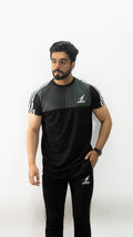 Z-FIT Velocity Stripe Summer Tracksuit – Breathable Lightweight Gym & Training Set